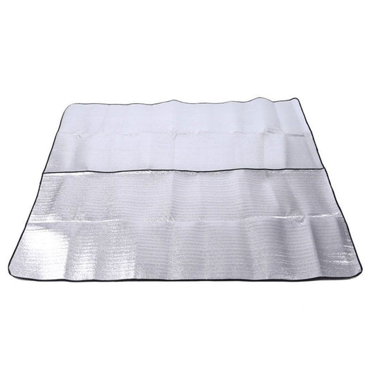 200X200Cm Camping Mat Outdoor Waterproof Sleeping Pad Moisture-Proof Mats Picnic Outdoor Mat Aluminum Foil Thick Sunbath Tent Pad