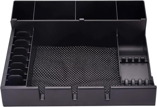 Beauty Professional Barber Clipper Tray Case, Stylist Tool Box Organizer & Traveling Case, Professional Hair Trimmer Holder, Cosmetic Container Razor Tool Case Box