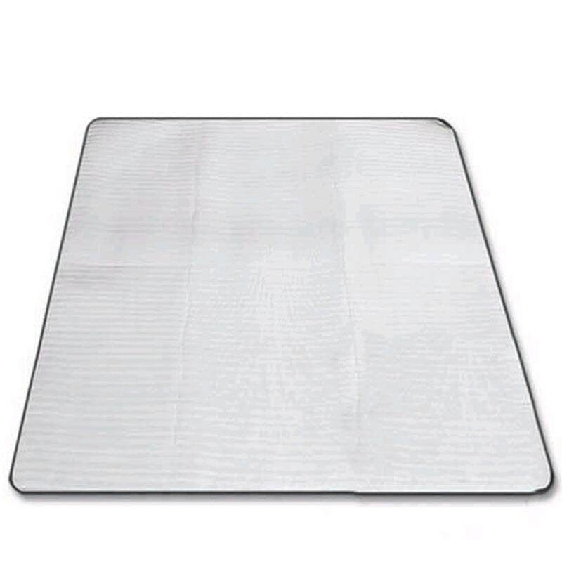 Aluminum Foil Sleeping Mattress Outdoor Camping Picnic with Bag 200X200 200X200Cm