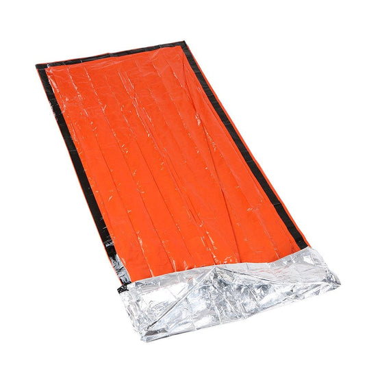 Andoer Portable Lightweight Outdoor Emergency Sleeping Bag with Drawstring Sack for Camping Travel Hiking