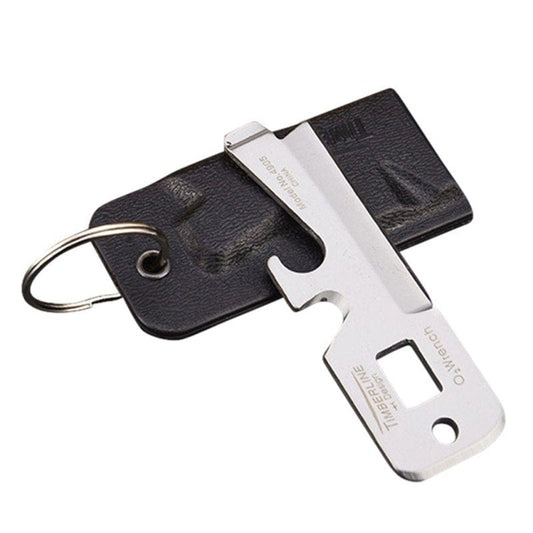 Walmklly Multi-Function 5 In1 Army Knife Card 7Crmu Steel Camping Equipment EDC Gear Timberline 58HRC Stealth Card Survival Kit Tool 1PCS