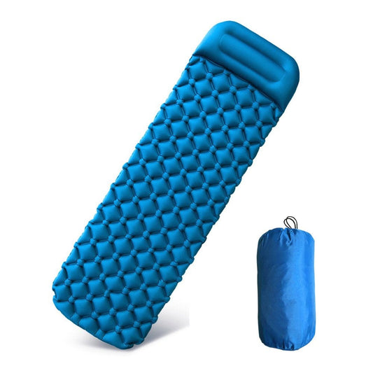 Abody Camping Mat Inflatable Sleeping Pad Moistureproof Air Mattress Cushion Sofa Bed Outdoor Beach Mattress with Pillow