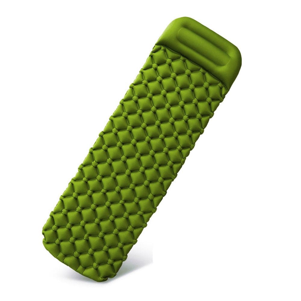 Andoer Camping Mat Inflatable Sleeping Pad Moistureproof Air Mattress Cushion Sofa Bed Outdoor Beach Mattress with Pillow