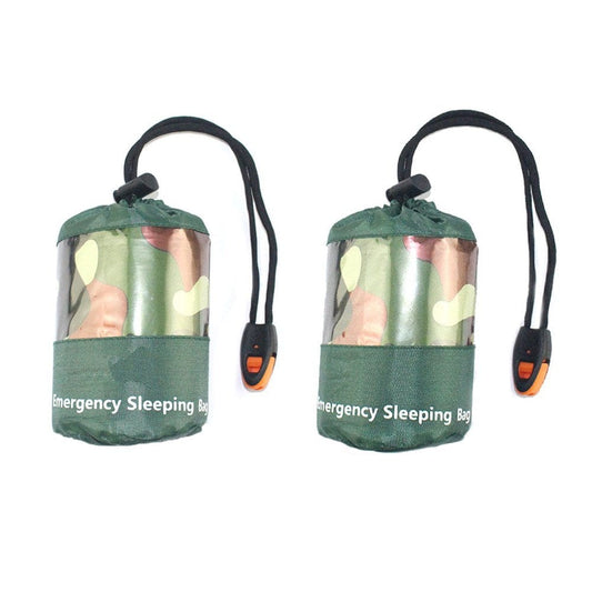 WOCLEILIY Camping Cold and Waterproof Windproof Camouflage Sleeping Bag Backpack