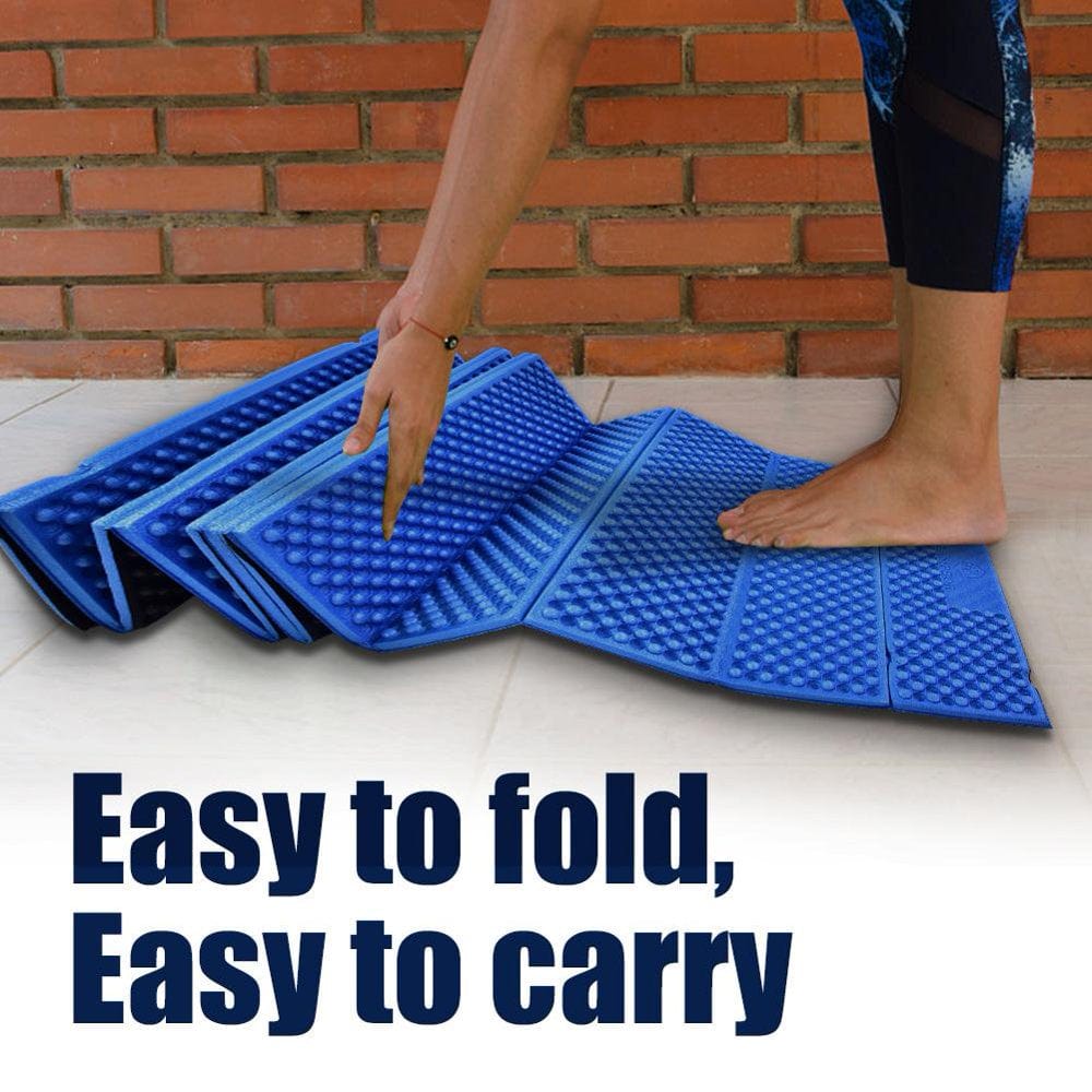 Zaqw Greensen Folding Foam Mat, Waterproof Mattress,Outdoor Foam Camping Mat Folding Beach Tent Sleeping Pad Waterproof Mattress