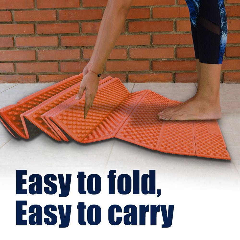 Zaqw Greensen Folding Foam Mat, Waterproof Mattress,Outdoor Foam Camping Mat Folding Beach Tent Sleeping Pad Waterproof Mattress